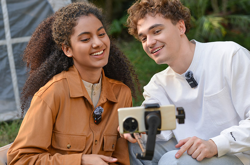 BOYAMIC 3-in-1 wireless microphone for content creators