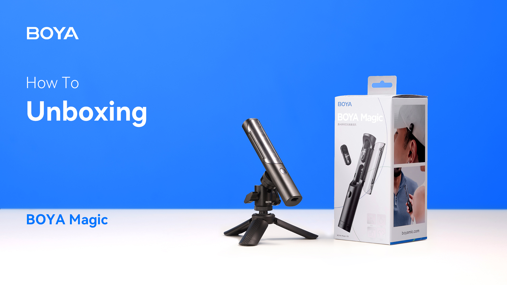 BOYA Magic | Unboxing