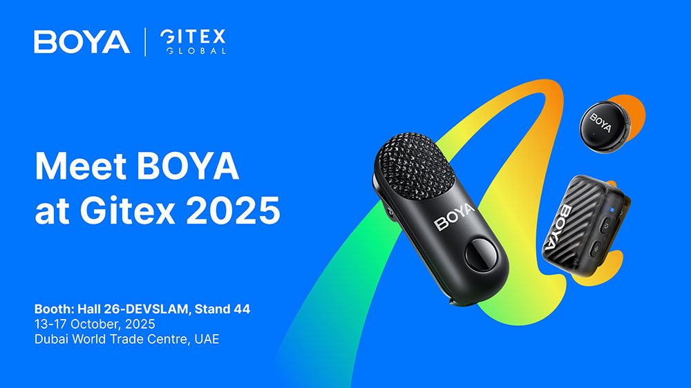 Meet BOYA at Gitex 2025